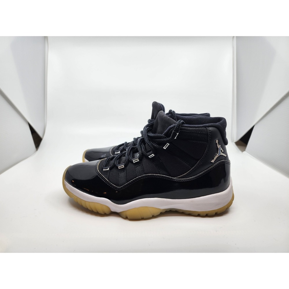 Jordan 11 Retro Jubilee 25th Anniversary Black Silver CT8012-011 Mens Size 8